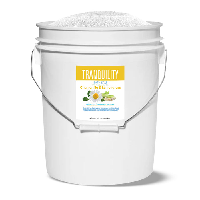 Tranquility Bath Soak - Bulk Bucket (40 LBS)