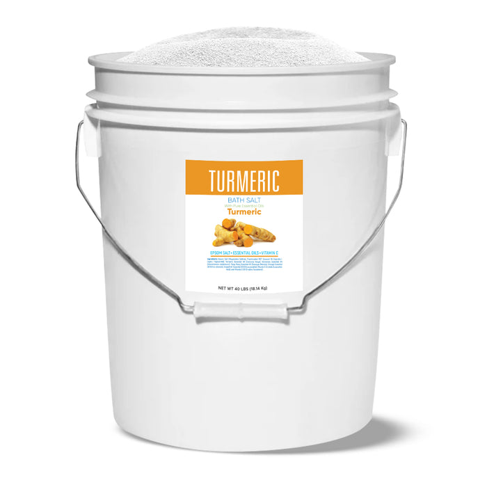 Turmeric Bath Salt - Bulk Bucket (40 LBS)